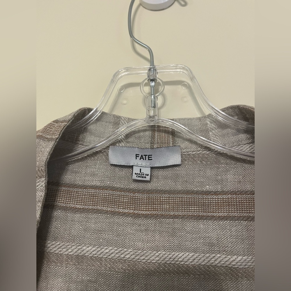 Fate women’s linen, lightweight jacket, size Large - Picture 3 of 9